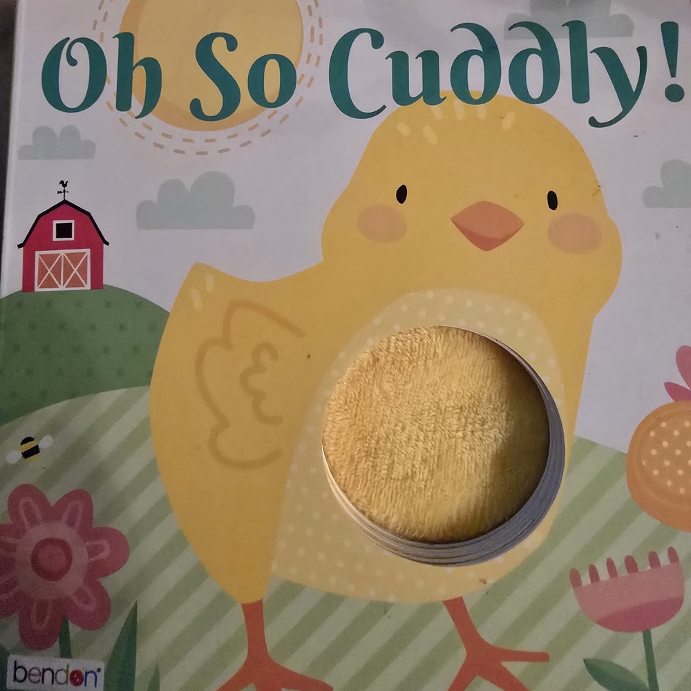 0038-Bendon Yellow Chick Cuddly Bath Book